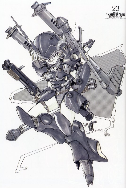 Otaku Gallery  / Art Books / Gundam - Mobile Suit Girls - Mika Akitaka / 021.jpg